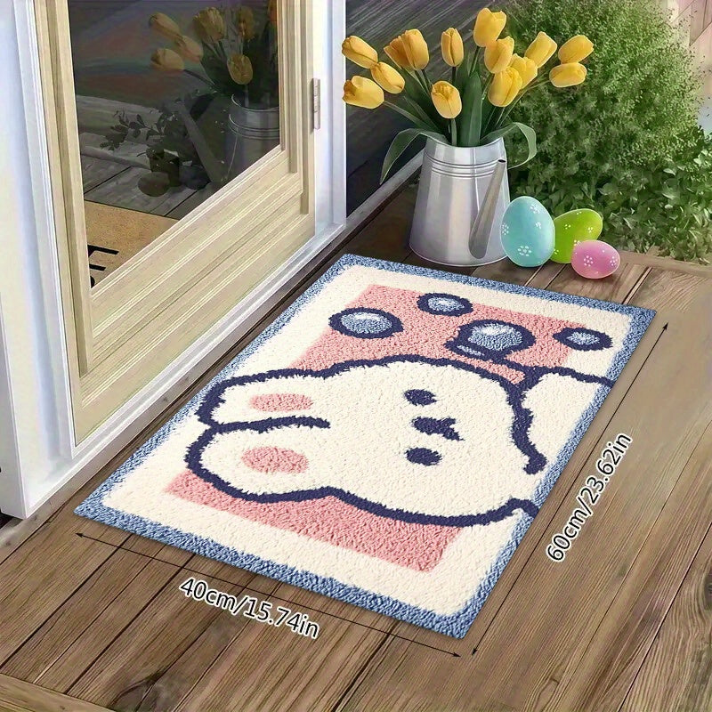 Luxurious Fluffy Bathroom Mat Kitchen Bathtub Sink And