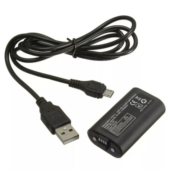 1pc Lithium Polymer Battery With USB Charging Cable For XBOX ONE Game Controller Replacement Battery