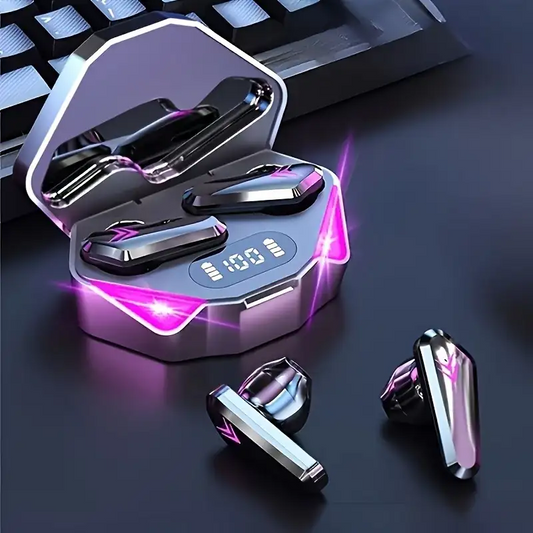 Wireless Headphones Hi-Fi Stereo Earbuds Sports Headphones with Charging Case and Touch Control In-E