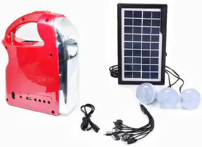 Solar Emergency Light With FM 6 hrs Lantern Emergency Light