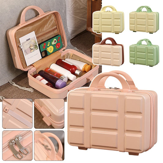 14 Inch Portable Suitcase Travel Makeup Storage Box