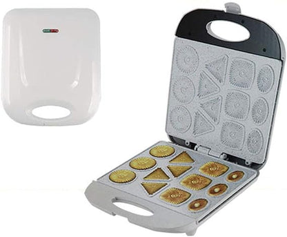 Electric Biscuit Maker, Cake Snack Cookie Machine, Non Stick Mold, Creative Quick Breakfast Kitchen Tools, for Baking, Kitchen, Oven