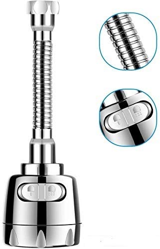 360° Swivel Tap Aerator Universal Kitchen Tap Spray Head Water Saving Tap
