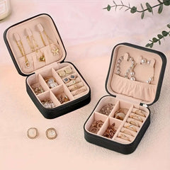 Multipurpose Travel Storage Box Modern Leather Jewelry Box