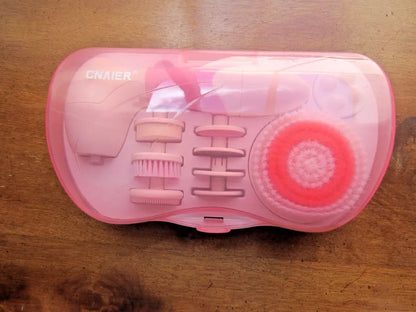 Body Cleansing Brush Set, Waterproof Face & Body 9 in 1