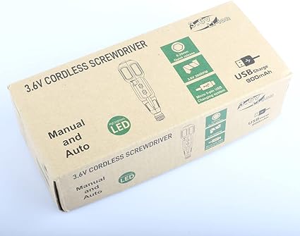 CORDLESS SCREWDRIVER