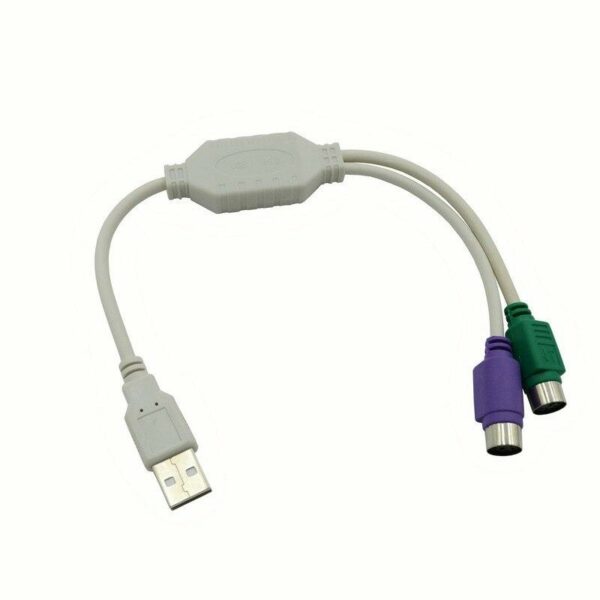 USB To PS2 Adapter Cable For Mouse And Keyboard