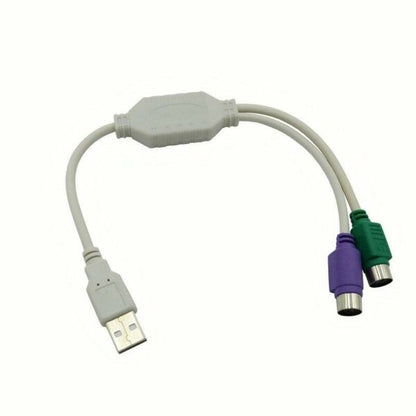 USB To PS2 Adapter Cable For Mouse And Keyboard