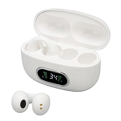 true wireless clip-on earphones