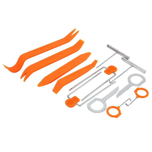 Professional Car Repair Tool Set, 12 in 1 Car Audio System Dashboard Door Panel Removal Dismantling Tools Kit