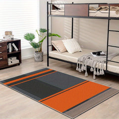 1pc Geometric Pattern Blue and White Line Front Door Mat  Durable Welcome Mat for Outdoor and Indoor Entrance  Bedside Mat  Bathroom Mat  Small Floor Mat  Suitable for Spring  Summer  Autumn and Winter Seasons