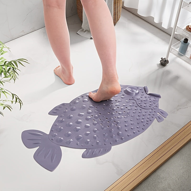 1Pc Fish Shaped Non Slip Mat Anti Slip Foot