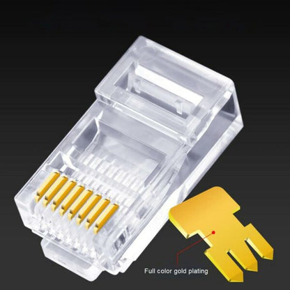 XF0566 Cat5 Crystal Head Shielded Plug Network Connector (Shielded) 100pc