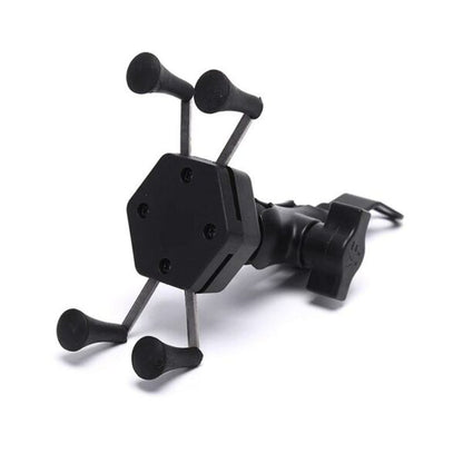 SE014 Universal X Grip Hex Waterproof Bracket Motorcycle Motorbike Phone Holder