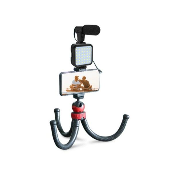 KIT-04LM LED Fill Light for Phone and Camera Tripod Holder With Remote Control