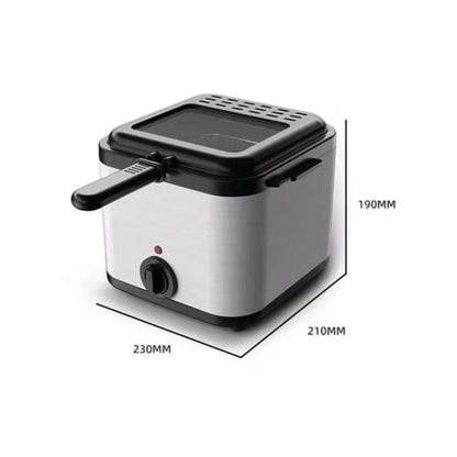 Fryer multifunctional 2.5L household large capacity electric fryer with frying net