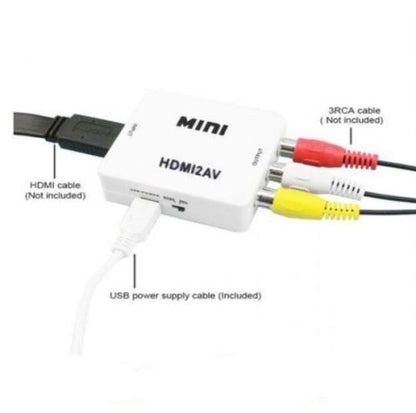 HDMI to AV Converter Box 1080p
