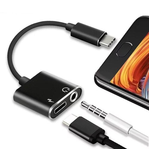 ￂﾠUSB Type C Male To 3.5mm Jack Adapter Cable