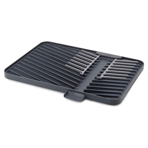 Foldable Dish Rack Flip-Up Drain Board