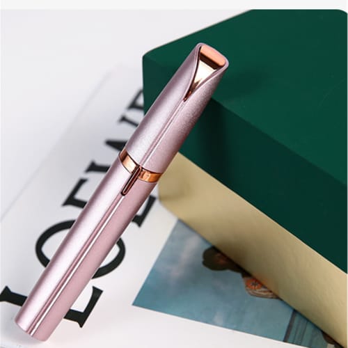 Ladies Dual Head Facial Hair Remover Scissors 2 In 1 Medical Eyebrow Trimmer