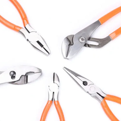 5 Different Types of Pliers Tool Roll Electrician DIY Home Pliers