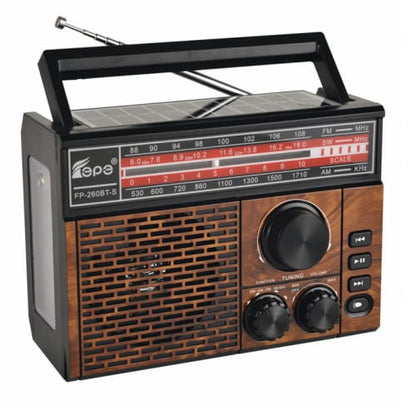 FP-260BT-S Radio Solar Speaker
