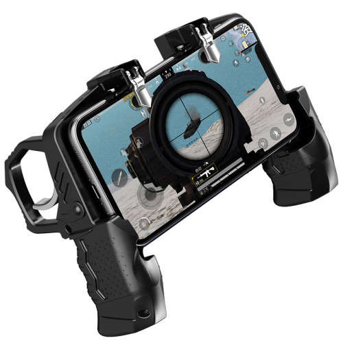 K21 Gun Game Storage Trigger Metal Four-Finger Button Game Controller