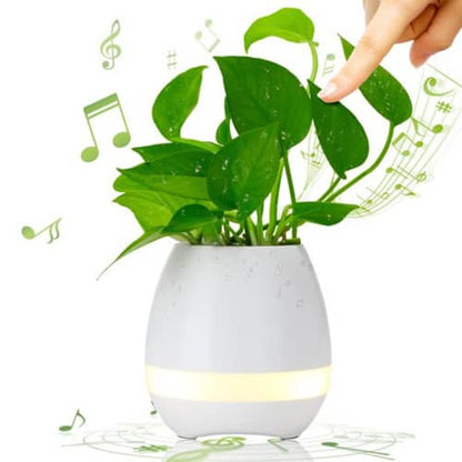 Smart flower pot bluetooth speaker touch plant piano playing multi-functional flower pot