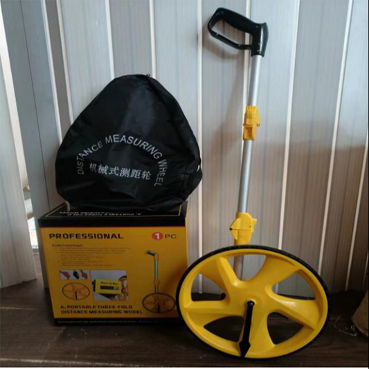 Mechanical measuring wheel
