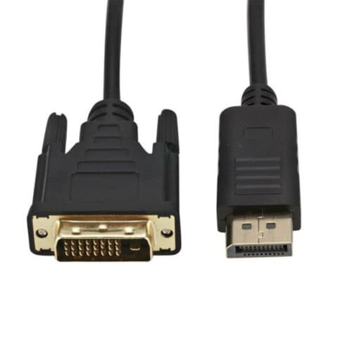 Display Port Male to DVI 24+1 Male Adapter Cable 1.8M
