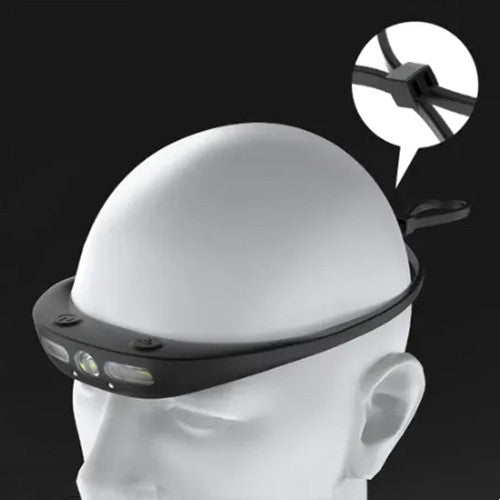 Camping Lightweight Headlight Waterproof Sensor Silicone Design