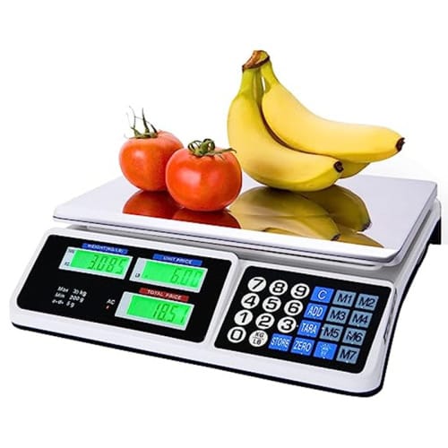 Electronic Pricing Scale LCD Digital Commercial Food Scale SJ-15B