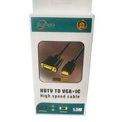SE-H-V-01 HDMI To VGA Adapter Cable 1.5M