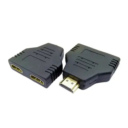 ANDOWL Splitter 1 in 2 Out Splitter Adapter