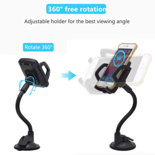 Multifunctional Suction Cup Windshield Universal Hose Car Phone Clamp Holder