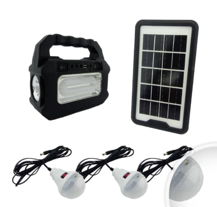 Portable Solar Flashlight LED Outdoor Lighting