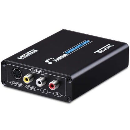 SE-L53 HDMI to Composite 3RCA AV S-Video R/L Audio Vdieo Converter Adapter Supports 720P/1080P
