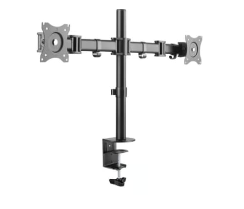 Dual Arm Table Top Monitor Clamp Stand 13 To 27