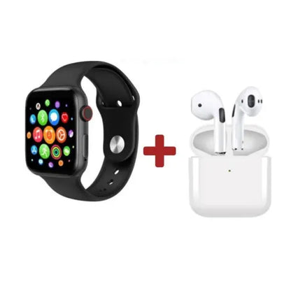 Sporting Set Bluetooth Earphones + Bluetooth Watch