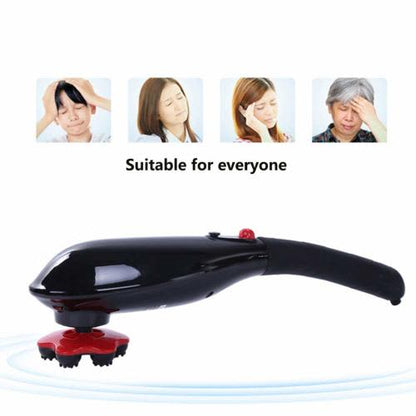 Handheld Back Massager, Rechargeable, 7 Massage Heads