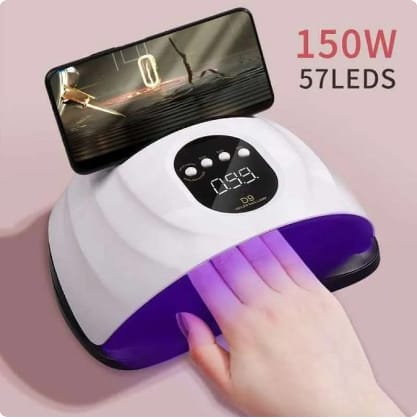Nail Polish Dryer 150W UV LED Nail Dryer Light 57 LED