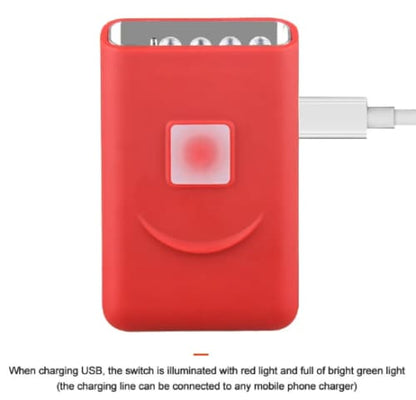 Night Fishing LED Rechargeable HeadLamp with Clip for Cap