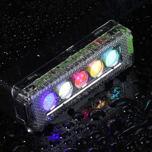 Night Cycling Bike Tail Light USB-C Rechargeable Bike Tail Light with 5 Modes