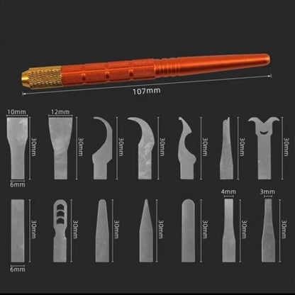 Glue Removal Knife 14 in 1