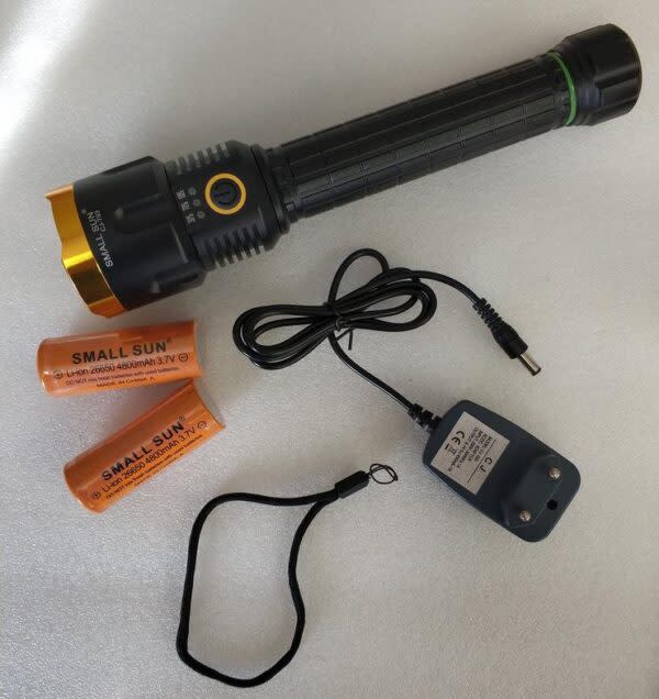 T93 Waterproof Rechargeable Professional Flashlight