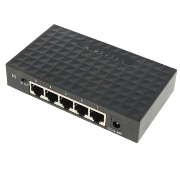 Networking Ethernet switches 5 Port  10/100mbps