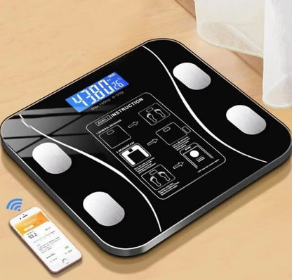 Wireless Rechargeable  Digital Bathroom Scale OKOK  Health App