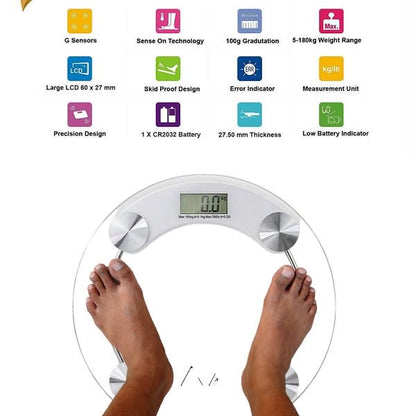 Aerbes Round Body Weight  Scale