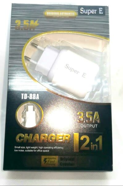 Super E 3.1A Micro USB Charger