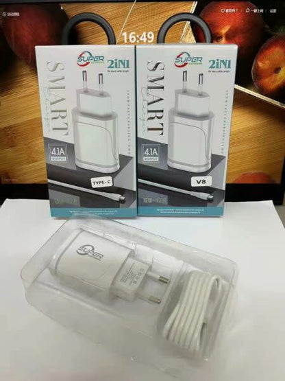 Micro USB 2 Ports Charger